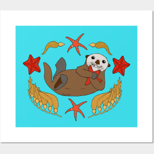 Sea Otter Posters and Art